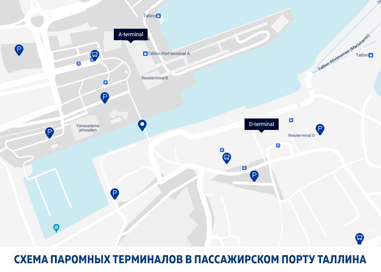 Схема порта Таллина