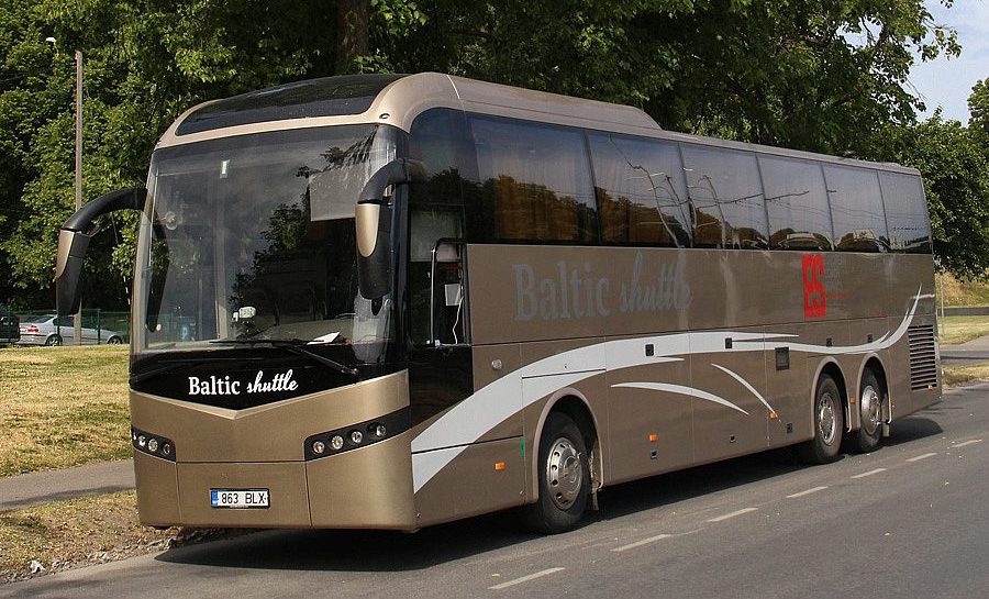 Baltic Shuttle - our bus in 2013 year