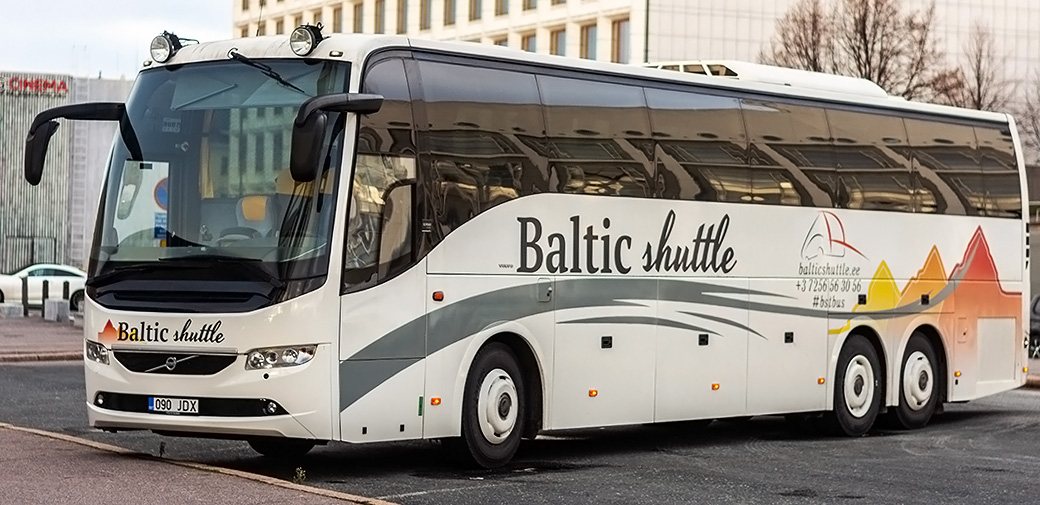 Автобус из Таллина в Псков