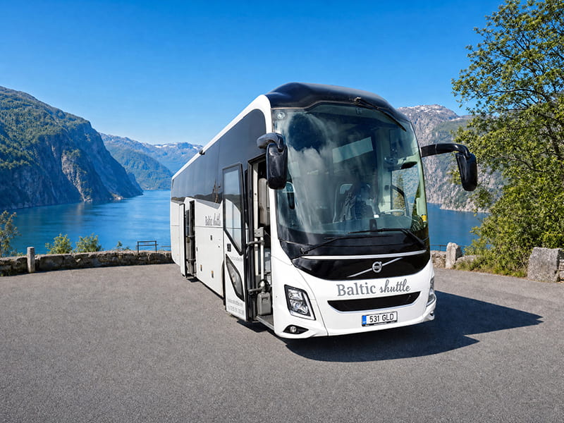 Baltic Shuttle Volvo coach rental