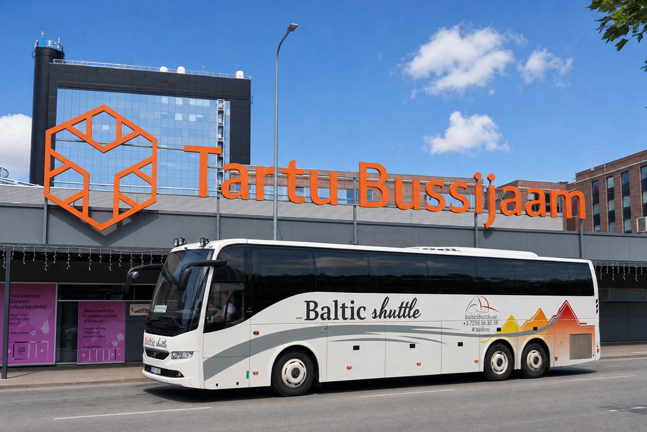 автобус Baltic Shuttle в Тарту