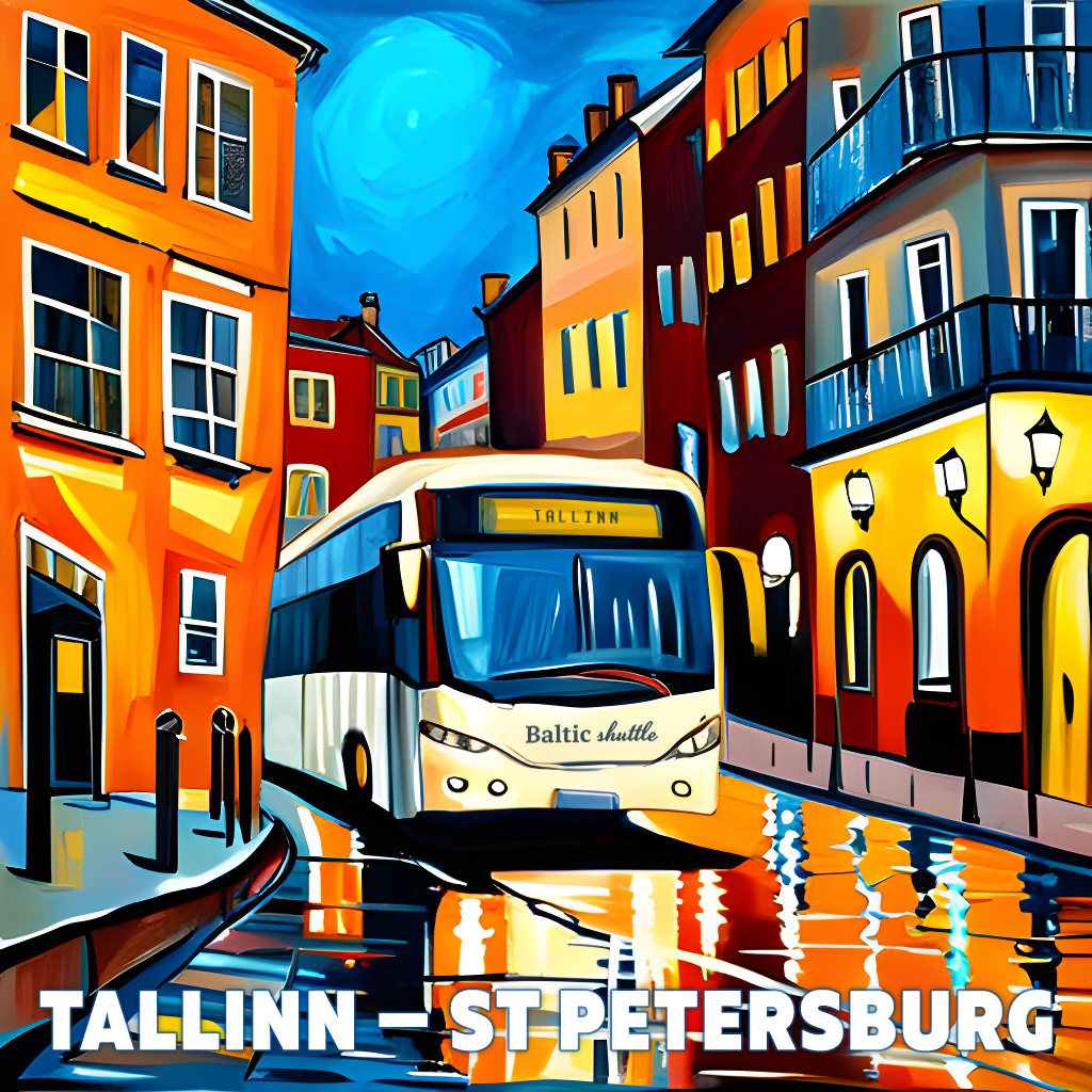bus route Tallinn — St Petersburg — Tallinn