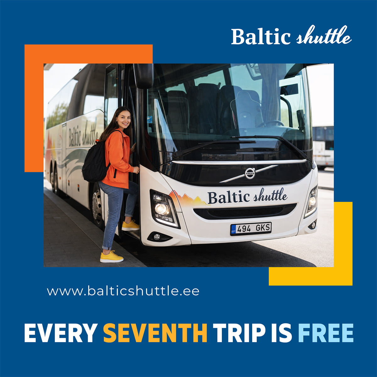 Every seventh trip is free