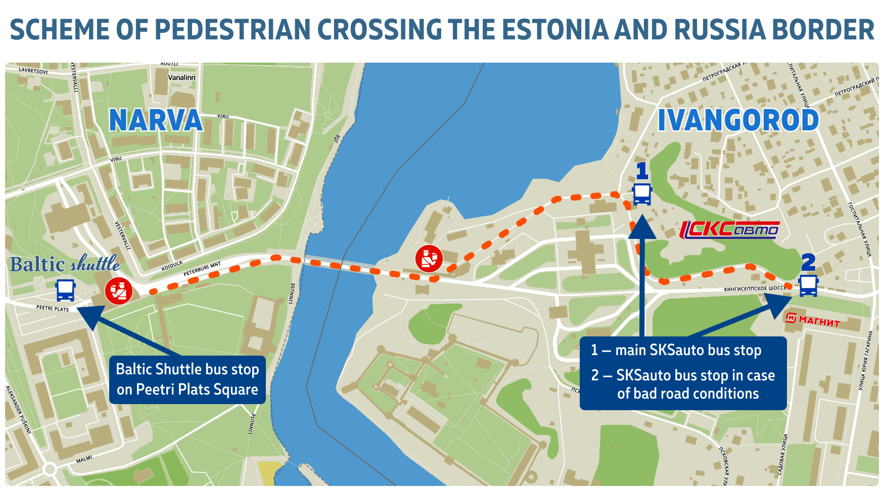 Bus Tallinn — St Petersburg by Baltic Shuttle ⋄ Coach bus timetable for ...